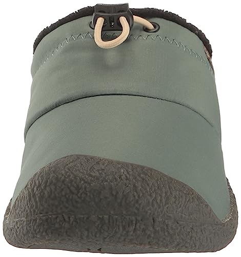 KEEN KEEN Women's-Howser 3 Slide Comfy Durable Slippers, Dark Forest/Black, 9