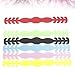 Abaodam 15pcs Adjustable Silicone Mask Extension Hooks Flexible Non-Slip Ear Strap Buckles for All Ear-Band Masks Rope Adjusters Random Colors Random Color