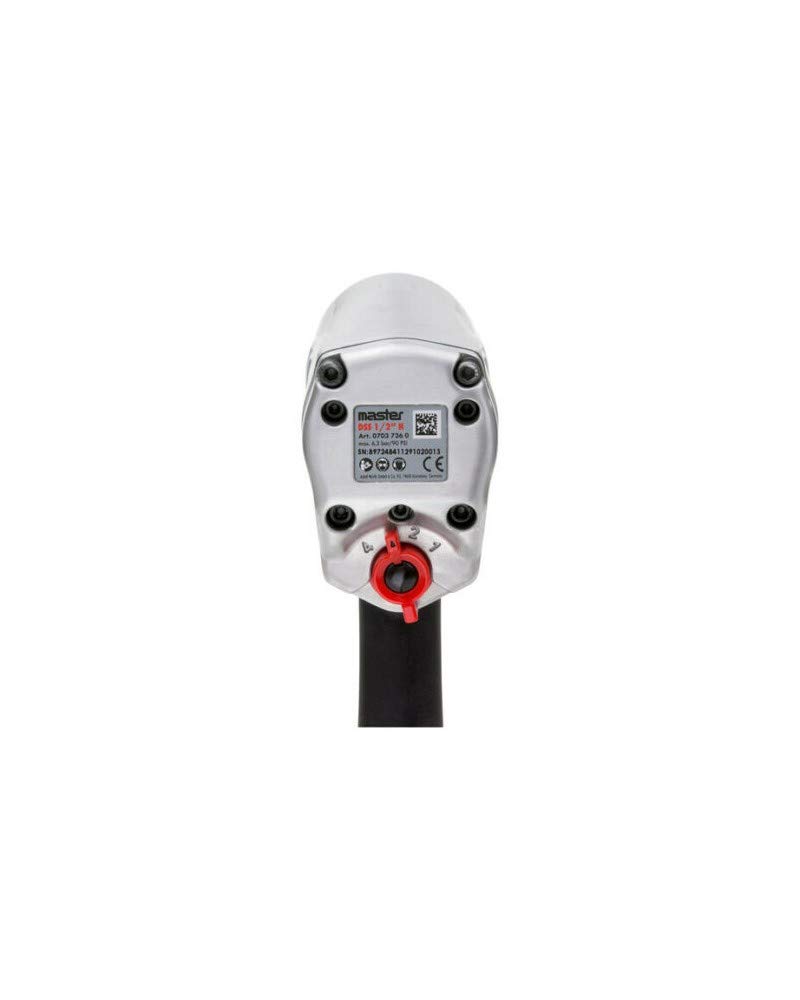 Wurth 07037360 - Destornillador neumático con llave de impacto 1/2 profesional