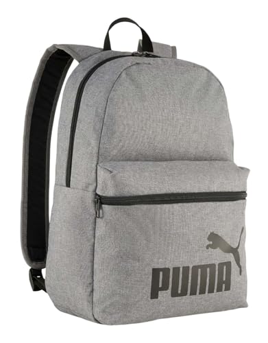 PUMA PUMA PHASE Backpack III, Sacs à dos classiques Unisexe, Medium Gray Heather, OSFA - 091176