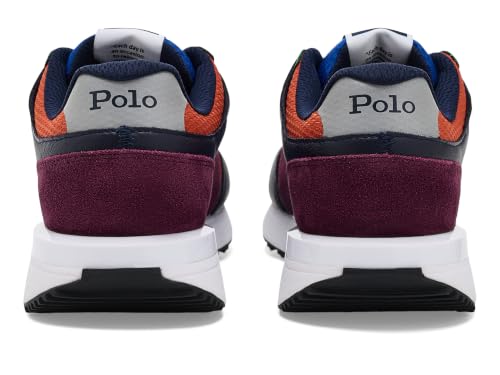 Image of POLO RALPH LAUREN Train 89 Suede & Oxford Sneakers