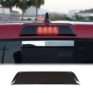 Car Third Brake Light Cover Trim Compatible with Toyota Tacoma 2016-2020 3rd Brake Light Third Brake High-position Center Light Brake Tail Light Shell Cover High Mount Stop Lamp Protection Accessories