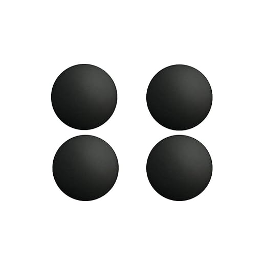 4 PCS Laptop Rubber Feet (0.7 inch Diameter), Non-Slip Replacement Bottom Feet for MacBook Case (MacBook Pro/MacBook Air Shell Cover)