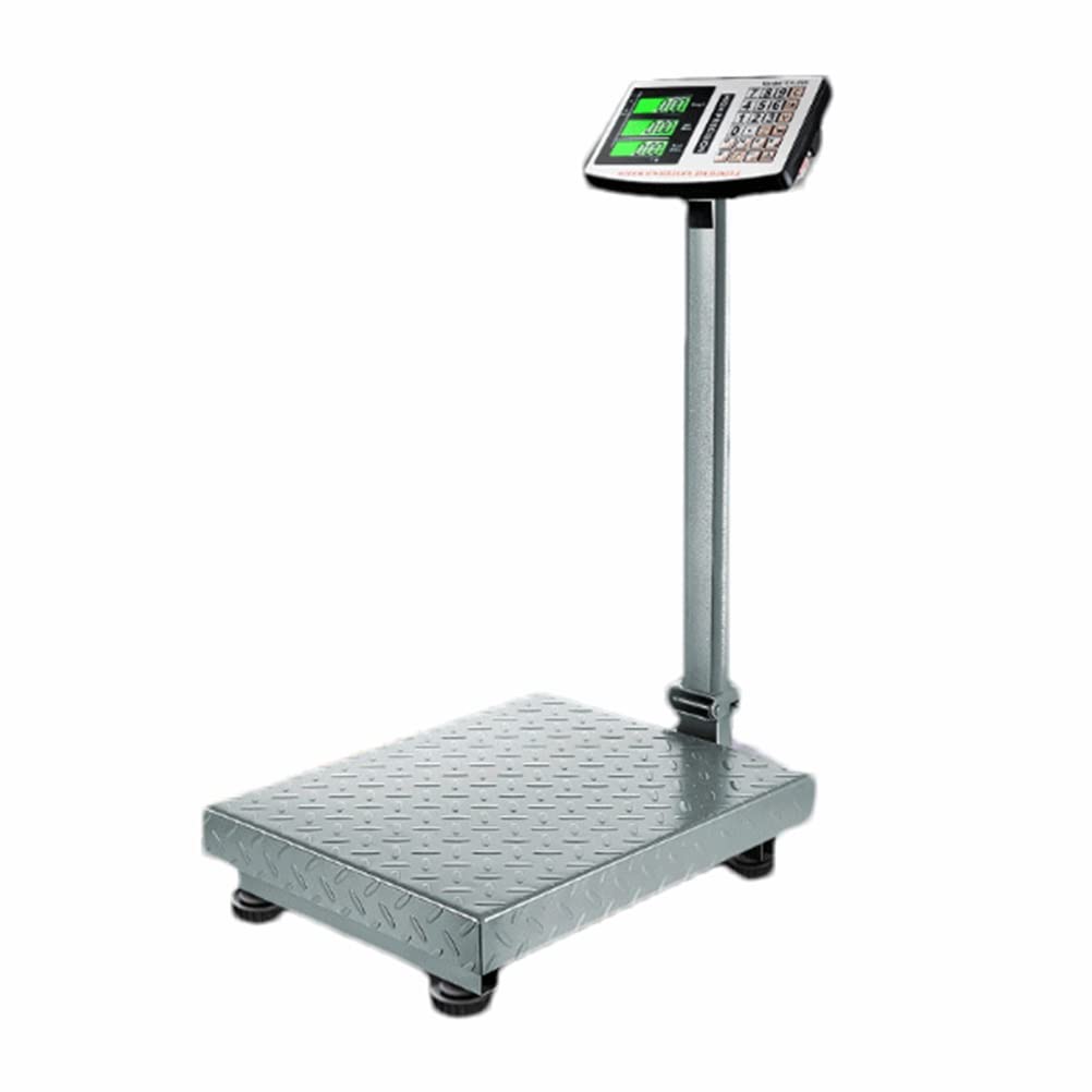 Balance électronique pliable 300 kg pour colis et bagages avec écran LCD