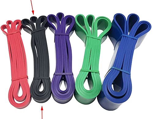 ULTIMAX4 pcs Power Band Set Pull Up Assistance Resistance Bands Stretch Resistance Band Mobility Band Powerlifting Bands