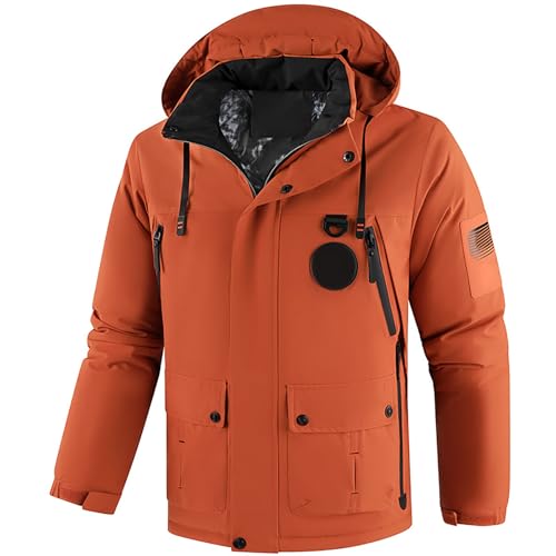 Generisch Chaqueta de esquí para mujer reducida: chaqueta de snowboard forrada para exteriores, traje de esquí grueso, chaqueta softshell, traje de nieve, parka de invierno, chaqueta de invierno