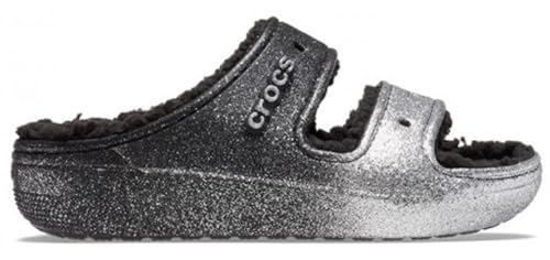 Image of Crocs Unisex-Adult Classic Cozzzy Platform Sandals | Fuzzy Slippers Slide