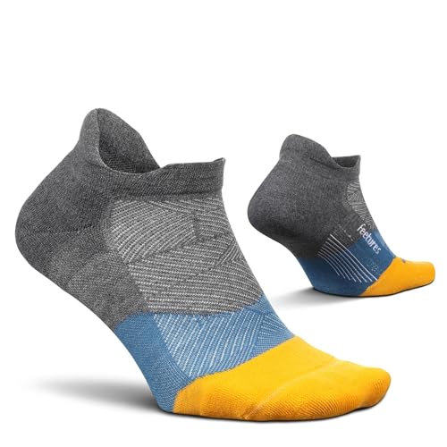 Image of Feetures Elite Ultra Light No Show Tab Sock Wave