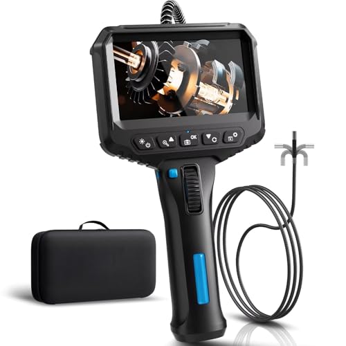 Endoscope d'inspection pour moteur automobile et tuyaux avec écran étanche