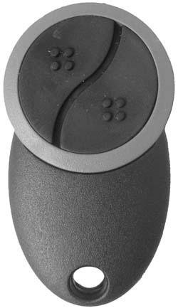 Télécommande Teleco TXP433A02N pour portail et porte de garage