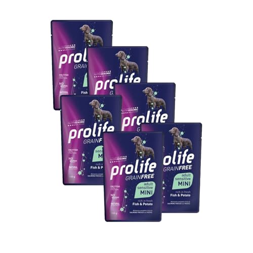 Sensitive Adult mini prolife Pesce e Patate - confezione 10 bustine da 100 gr