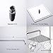 RODDEX Square Rain Shower Head, High Pressure Rainfall Showerhead, Large Fixed Stainless Steel Polished Chrome Shower Rain, 12 Inch Rainhead + 15 Inch Extension Arm