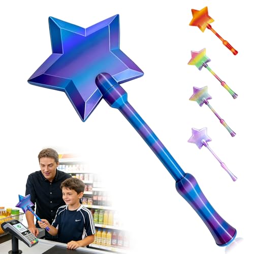 Credit Card Wand Tap to Pay Wand Magic Wand CreditCard Holder Fairy Pay Wand 3D Printed ContactlessPayment Card Holder Star Magic Fairy Wand for EasyNFC Checkout Debit & Credit Card Accessory-3