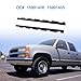 Weatherstrip Front Driver & Passenger Outer Window Sweep Seal Compatible with 1988-2000 Chevrolet C1500 GMC C2500 OE# 15991406 1AWSK00154 15991405