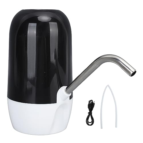 Dispensador de botellas de agua eléctrico, bomba automática de agua potable, dispensador de agua portátil con salida de agua de 45 grados, operación de bajo decibelio, carga USB para oficina,