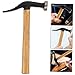 Homoyoyo Shoe Repair Sole Hammer Slip Handle Shoe Making Tool for Framers Carpenters Contractors