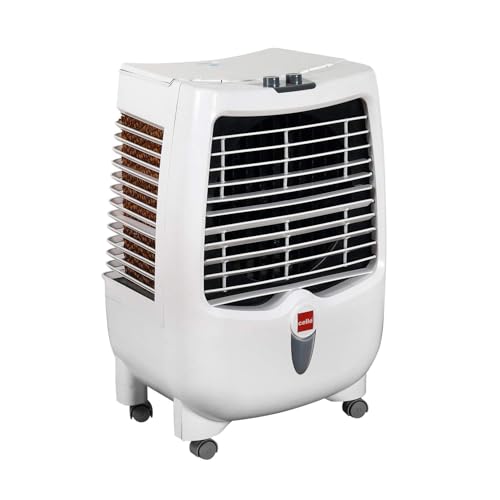 Image of CELLO Gem 25 Heavy Duty Vertical Commercial Air Cooler 22 Litres | High-Density Honeycomb Cooling Pads, Auto-Fill Water Technology, Powerful Air Flow | Long Life Air Cooler For Office & Personal Use