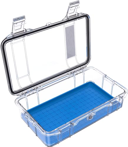 Pelican M60 Micro Case Azul Transparente miniatura 2