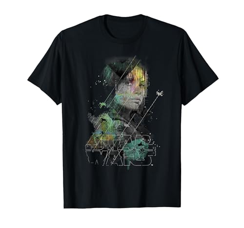T-shirt Star Wars Jyn Erso anti-déformation coton respirant fini les hauts de mauvaise qualité
