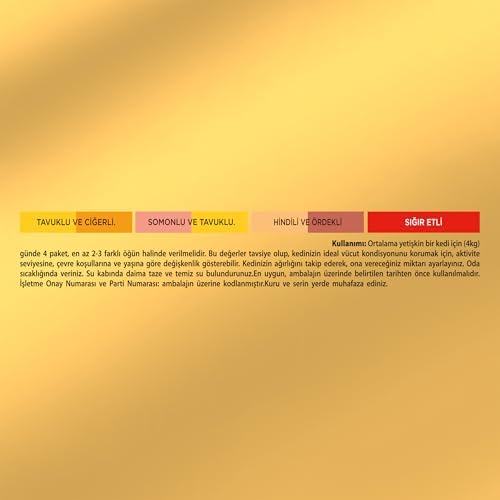 Gourmet Gold Parça Sığır Etli Yaş Kedi Maması Multipack 85 gr.(8 Al 6 Öde) - Görsel 4