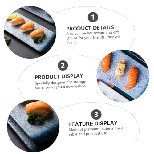 Bandeja japonesa para sushi estilo Ipetboom miniatura 5