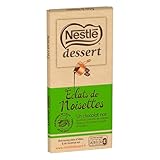 Nestlé Dessert - Chocolat Noir Eclats de Noisettes - Tablette de 170g