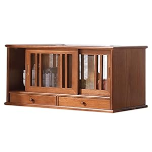 zyr Retro Sideboard Massivholz Schüssel Schrank Tee Schrank Japanischer Stil Küchenlagerkabinett Geschirrspeicherschrank Pantry Lagerung Arbeitstabinente