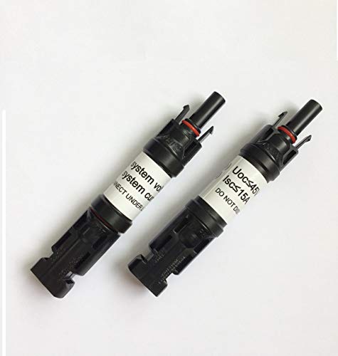 【GWSOLAR ソーラーパネル用 (MC4対応) 逆流防止ダイオード付きコネクター 2個セット】Off-gridシステム使用制限：（１）システム電圧は ４５Ｖ以下；（２）Ｉｓｃは１５Ａ以下。GWソーラー (逆流防止コネクター 2点)Amazon倉庫より直接出荷いたします。 (逆流防止コネクター 2点)