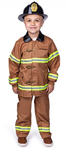 Dress Up America Disfraz de bombero para niño Cover