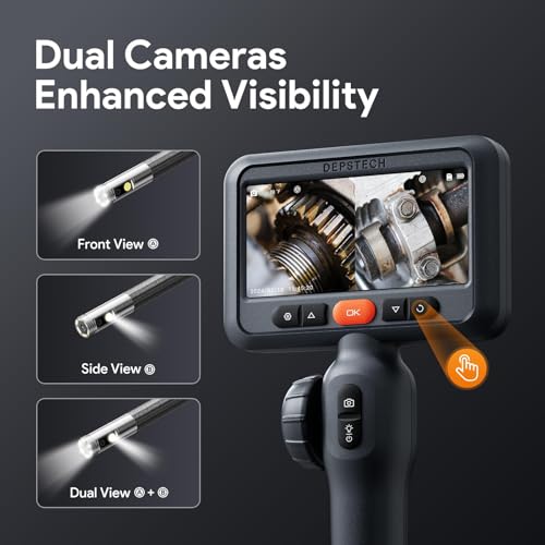 Borescope Inspection Camera with Screen