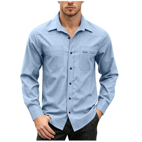 Chemise homme manche longue extérieure idéale pour le travail et la plage