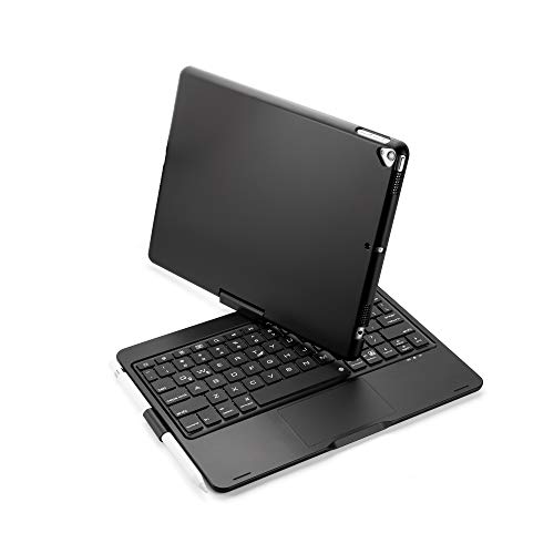 ProElite Rotatable Wireless Bluetooth TouchPad Keyboard flip case Cover for Apple iPad 10.2 inch 9th/8th/7th Generation, Built-in 7-Colors Backlit, Black ProElite Rotatable Wireless Bluetooth TouchPad Keyboard flip case Cover for Apple iPad 10.2 inch 9th/8th/7th Generation, Built-in 7-Colors Backlit, Black