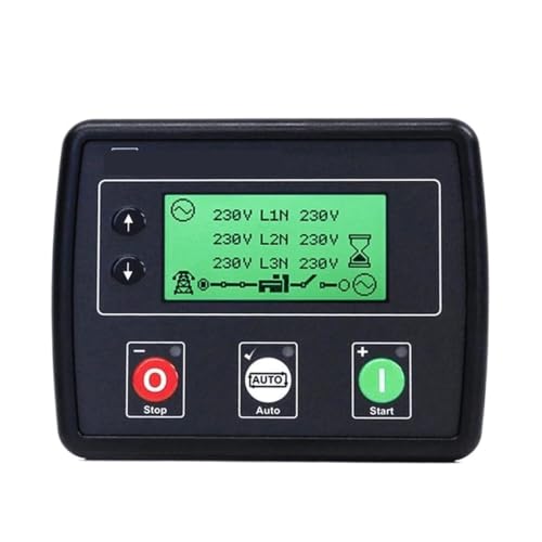 Panel de control arranque automático para solucionar cortes de energía en redes