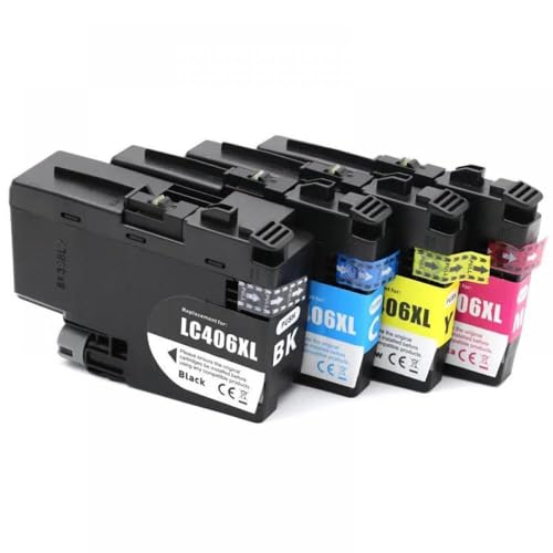 Cartouche LC406XL 406XL pas de bavure pour imprimante MFC-J4535DW