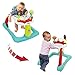 Kolcraft Tiny Steps 2-in-1 Activity Toddler and Baby Walker - Seated or Walk-Behind Position, Easy to Fold, Adjustable Seat Height, Fun Toys and Activities for Baby Girl or boy, Jubliee
