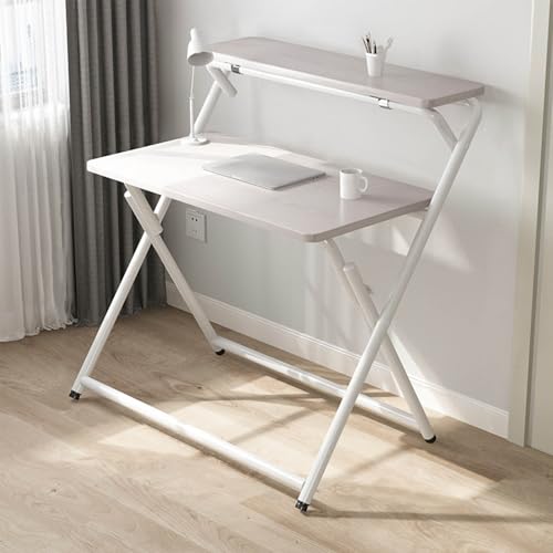 Bureau d'ordinateur pliant pour le télétravail à la maison et l'étude en studio