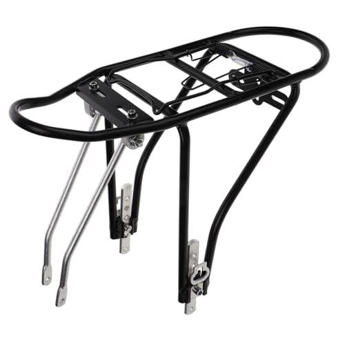 Cabilock Aluminum Rear Cargo Rack for Bikes Heavy Duty Bicycle Luggage Rack for Frames Bike Accessories for Cargo Transport and Travel