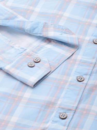 Image of Majestic Man Men Box Checkered Slim Fit Cotton Casual Shirt