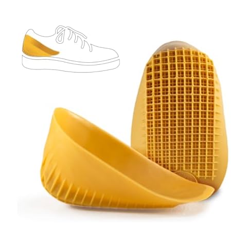 Tuli's Classic Heel Cups, Yellow, For Heel Pain & Plantar Fasciitis (Regular, Under 175lbs) Cover