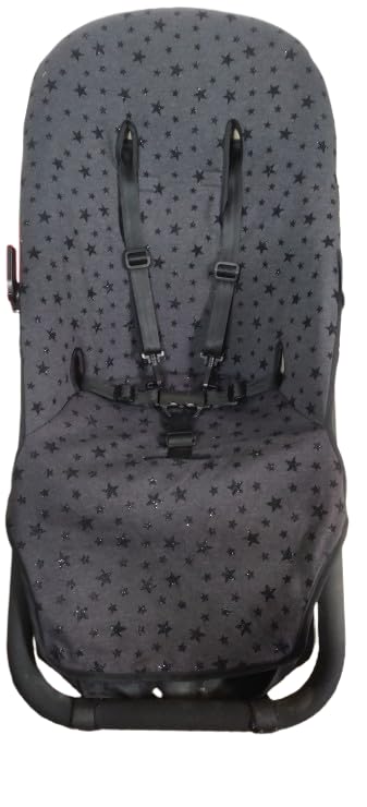 moon.bebe Colchoneta compatible con Bugaboo Cameleon 2 Y 3 (negro)