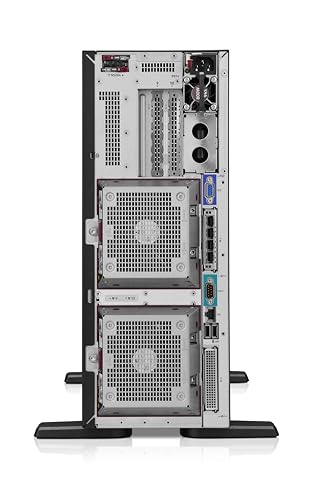 Image of Hewlett Packard Enterprise ProLiant ML350 Gen12 Tower Server (P90002-005), Xeon 6505P 12-Core, 32GB DDR5, 4LFF, 2x8TB HDD, MR408i-o RAID, Dual 800W PSU