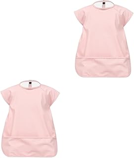 TOYANDONA Babadores Para Bebês 2 Peças Babadores Para Meninas Babadores Para Bebês Babadores Para Bebês Babadores Artísticos Para Crianças Pequenas Babadores Para Alimentação De