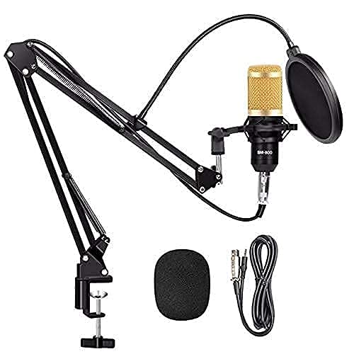 Jumpsy Pro BM 800 Condenser Microphone with USB Sound Card Mic Stand