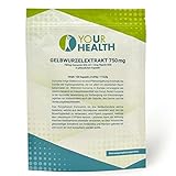 uHealth Kurkuma Kapseln Gelbwurzelextrakt 750 mg - 120 Kapseln, Curcuma Longa - Vegan und frei von Farb- und Konservierungsstoffen