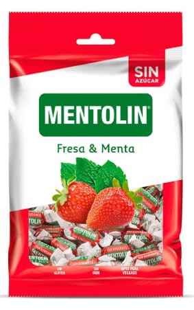 Bonbons fraise-menthe 100 g, paquet de 16