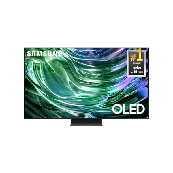 SAMSUNG 65-Inch Class OLED 4K S90D Series HDR+ Smart TV w/Dolby Atmos, Object Tracking Sound Lite, Motion Xcelerator, Real Depth Enhancer, 4K AI Upscaling, Alexa Built-in (QN65S90D, 2024 Model)