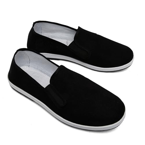Tai Chi Chinese Old Beijing Martial Arts Cloth Kung Fu Shoes - Canvas Loafers Unisex - Image 3