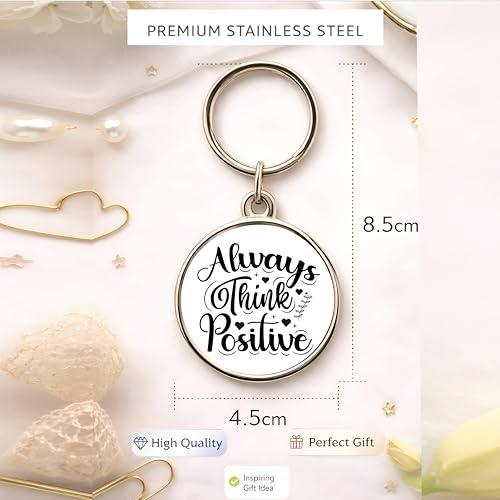 Image of MG | Protective Evil Eye /Spiritual Symbols /Om /Motivational Keychains | Double-Sided Metal Key Ring | Good Luck and devine Charm for Car, Bike, Home & Office