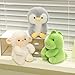 Ditucu Palm-Sized Sheep Stuffed Animals Cute Soft Lamb Plush Doll Small Plushies Toys Gifts for Kids White 6 inch