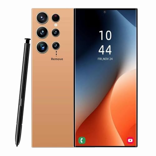 ExAchat I25 Ultra Unlocked Smartphone 5G Dual SIM Unlocked Cell Phones 8GB+256GB Android 14 Cell Phone 6.8